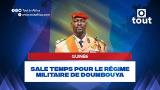 Guinée  sale temps pour le régime militaire de Doumbouya [upl. by Jeffie]