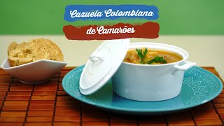 Cazuela Colombiana de Camarões  Receitas SOCOCO [upl. by Iahc]