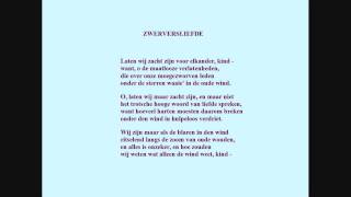 Adriaan Roland Holst  Gedicht Zwerversliefde [upl. by Elston]