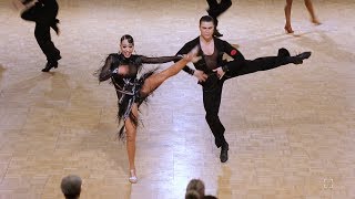 Andrey Gusev  Vera Bondareva RUS  Diamond Cup Antwerp 2018  WO LAT  R3 J [upl. by Adnwahsar]