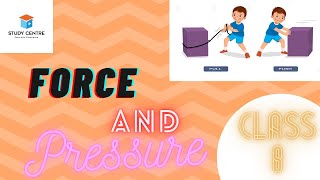 Force and pressure  Science  Physics Grade 8 [upl. by Will899]