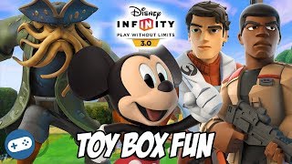 Heroes VS Villains Disney Infinity Toy Box Fun Gameplay Part 7 [upl. by Rabkin]