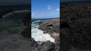 Kapalua volcanic rock edge [upl. by Georgette]