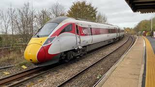 LNER Azuma 800209 5D02 Peterborough to Doncaster 1122 80E Lea Road 12112024 [upl. by Hose]