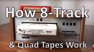 How do 8Track Players Work Plus Quadraphonic Sound [upl. by Relyat]