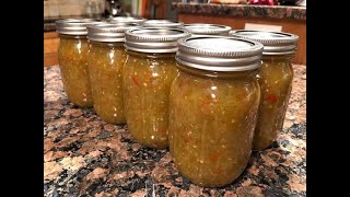 Green tomato relish  Green tomato Piccalilli  Chow Chow [upl. by Bradwell202]