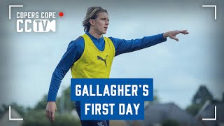 Conor Gallaghers First Day at Palace  CCTV [upl. by Tressa]