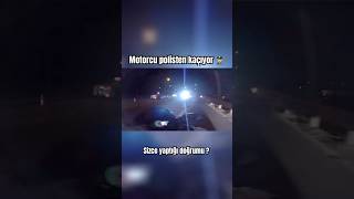 Polisten kaçan motorcular👮‍♀️ shorts motorcycle police [upl. by Notyap]