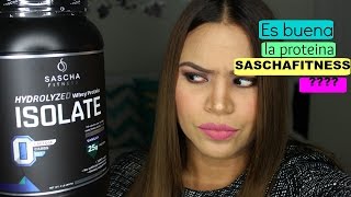 Saschafitness Whey Protein es buena  probemos la proteina de Sascha fitness [upl. by Lenni]