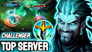 WILD RIFT DRAVEN  TOP AMERICA SERVER  CHALLENGER RANKED [upl. by Allesor434]