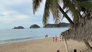 Así luce la Playa de Melaque Jalisco 🌴 [upl. by Amej]