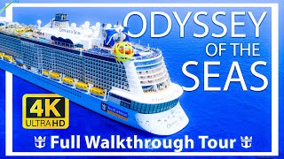 Odyssey of the Seas  Full Walkthrough Ship Tour amp Review  New ship  Royal Caribbean Cruise Lines [upl. by Edahs]