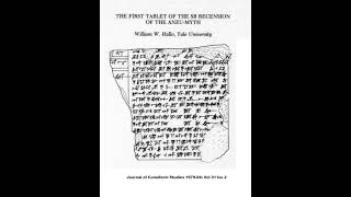 The First Of The SB Recension Of The AnzuMyth and How Did They Learn Sumerian mesopotamia [upl. by Harlin]