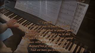 On ne vit pas sans se dire adieu Mireille Mathieu Piano et arrangements André Caron [upl. by Melbourne]