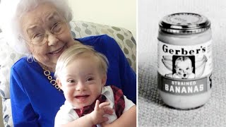 Original Gerber Baby 91 Meets Newest One Who Has Down Syndrome [upl. by Eelyam]