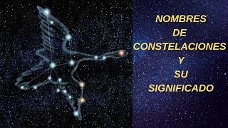 Nombres de Constelaciones y su Significado  Constelaciones de Estrellas Nombres [upl. by Sirc]