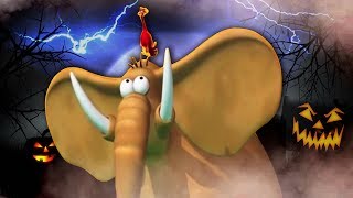 Gazoon  Halloween Night  Funny Animals Cartoons For Kids By HooplaKidz TV [upl. by Danyette806]