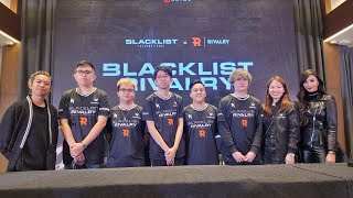 Meet BLACKLIST RIVALRY Tier One Entertainments DOTA 2 Team [upl. by Aryk]