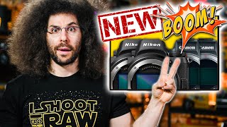 NIKON STRIKES BACK…with 2 NEW CAMERAS CANON Says NOT SO FAST [upl. by Nodearb]