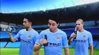 Manchester city commercial  est  Tevez Nasri clichi Rodwell Thailand [upl. by Munn]