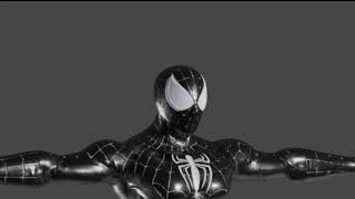 Spider Man Venom Costume  TF TG Animation by MaxFloofAD with sound effects [upl. by Annoirb]