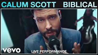 Calum Scott  Biblical Live  Vevo Studio Performance [upl. by Cohberg]