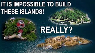 You Can’t Believe These 3 Amazing Manmade Floating Islands You’ll See Now [upl. by Neirb]