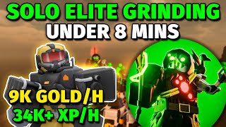 Solo Strategy for Fast Grinding Elite Mode  Tower Defense X [upl. by Gunner]