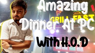 Dinner Plan At PC Pyara Chargha With HOD Sir  Healthy Meal Plans For Men  Ahmad Fareed Vlogs [upl. by Sindee319]