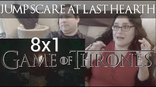 Game of Thrones 8x1 scene  Umberwight Jump Scare  Winterfell  REACTION [upl. by Llenra]