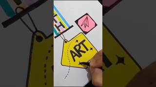 Sticky Notes Hacks 🌟  Title Ideas For Front Page shorts stickynotes titleideas frontpage easy [upl. by Bowers]