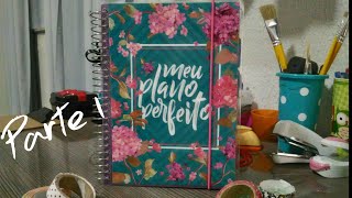 Planner  Meu Plano Perfeito  review completo em detalhes  parte 1 [upl. by Rolph]