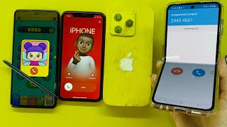 BabyPhoneIncoming CallSkyPhoneWooden IPhone  Samsung Note 10 LifeZ Flip5IPhone 11 Red [upl. by Grimbal]