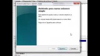 Cómo crear una partición de disco duro en Windows 7 [upl. by Danete17]