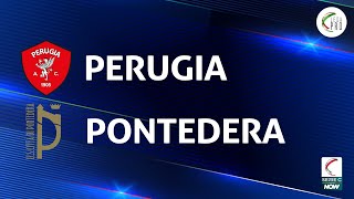 Perugia  Pontedera 11  Gli Highlights [upl. by Goff]