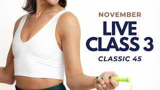 Ultimate LIVE Barre Class to Tone and Sculpt Your Body💪 [upl. by Artemed]