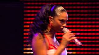 Alesha Dixon Knockdown Radio 1 Big Weekend 2009 [upl. by Atilrak580]