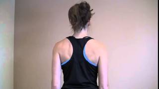 Standing Scapular Retraction [upl. by Jaylene240]