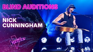 Nick Cunningham Gives A Unique Rendition Of Down Under  The Blind Auditions  The Voice Australia [upl. by Jet672]