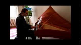 Schoenberg Klavierstück op 19 No 2 Langsame Viertel John Moraitis spinet [upl. by Kemble]