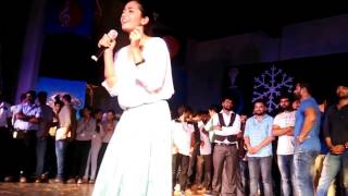 Rashmika Mandanna singing belageddu song [upl. by Treva]