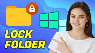 How to Lock Folder on Windows 10  Password Protect Folder on Windows PC Without Any Software [upl. by Reffotsirk]