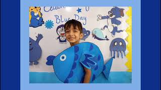 blue day celebration Darearqam schoolPlay Group class [upl. by Brainard]