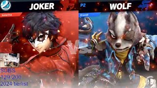 MkLeo Joker vs AxlJacob Wolf  01 Jun 24 [upl. by Jordanna669]