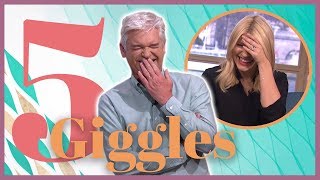 Top 5 Times Holly and Phillip Got the Giggles  This Morning [upl. by Ayt169]