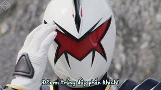 Bakuryuu Sentai Abaranger 20th anniversary  henshin and rollcall full HD vietsub [upl. by Atla]