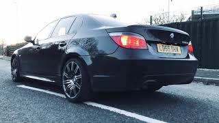 BMW E60 535d 350BHP STRAIGHT PIPED DIESEL UFO [upl. by Whall]