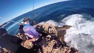 Quobba Spanish Mackerel On Spin [upl. by Alleiram443]