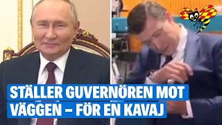 Putins krav på guvernören i direktsändning – svarar i panik [upl. by Pfaff]