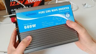 Best Budget OffGrid Inverter  Giandel 600W Inverter Review [upl. by Kimmy]